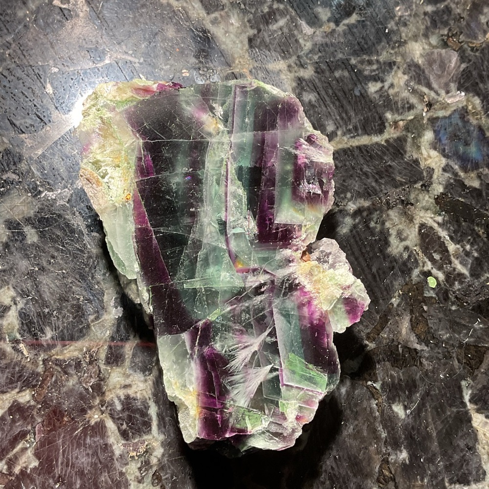 Chinese fluorite specimen